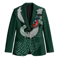 Six Celtic Countries Heritage Blazer Green Celtic Knot Triskelion - Wonder Print Shop