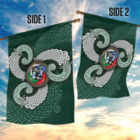 Six Celtic Countries Heritage Garden Flag Green Celtic Knot Triskelion - Wonder Print Shop