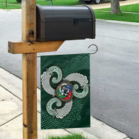 Six Celtic Countries Heritage Garden Flag Green Celtic Knot Triskelion - Wonder Print Shop