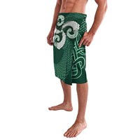 Six Celtic Countries Heritage Lavalava Green Celtic Knot Triskelion - Wonder Print Shop
