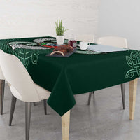 Six Celtic Countries Heritage Tablecloth Green Celtic Knot Triskelion - Wonder Print Shop