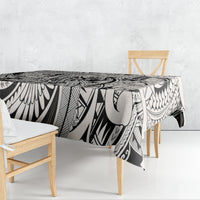 Polynesia Tablecloth Tribal Polynesian Spirit With Beige Pacific Flowers - Wonder Print Shop