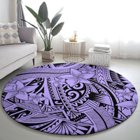 polynesia-round-carpet-tribal-polynesian-spirit-with-violet-pacific-flowers