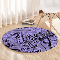 polynesia-round-carpet-tribal-polynesian-spirit-with-violet-pacific-flowers