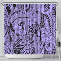 polynesia-shower-curtain-tribal-polynesian-spirit-with-violet-pacific-flowers