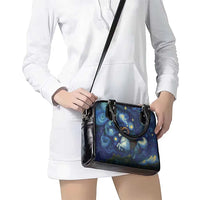 Yule Goat Starry Night Shoulder Handbag