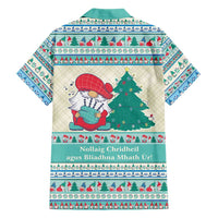 Gnome Bagpies Musical Hawaiian Shirt Nollaig Chridheil Scotland Christmas Pattern - Wonder Print Shop