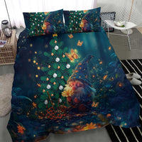 Nollaig Chridheil Scottish Gnome Bedding Set Bagpies Musical and Chirstmas Tree LT9 - Wonder Print Shop