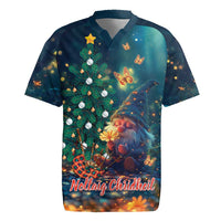 Nollaig Chridheil Scottish Gnome Rugby Jersey Bagpies Musical and Chirstmas Tree - Wonder Print Shop