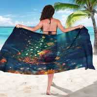 Nollaig Chridheil Scottish Gnome Sarong Bagpies Musical and Chirstmas Tree - Wonder Print Shop