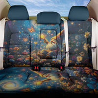 Nollaig Chridheil Scottish Gnome Back Car Seat Cover Merry Christmas with Starry Night LT9 - Wonder Print Shop