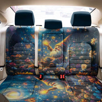 Nollaig Chridheil Scottish Gnome Back Car Seat Cover Merry Christmas with Starry Night LT9 - Wonder Print Shop