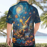Nollaig Chridheil Scottish Gnome Hawaiian Shirt Merry Christmas with Starry Night - Wonder Print Shop