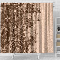 polynesia-shower-curtain-hibiscus-and-hawaiian-tribal-tattoo-retro-style-pink-pastel