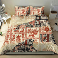 Hawaii Bedding Set Aloha Tribal Pattern Beige Version LT9 - Wonder Print Shop
