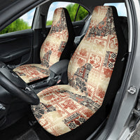 Hawaii Car Seat Cover Aloha Tribal Pattern Beige Version LT9 - Wonder Print Shop