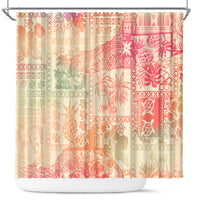 hawaii-shower-curtain-aloha-tribal-pattern-sweat-pink-ombre
