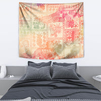 Hawaii Tapestry Aloha Tribal Pattern Sweat Pink Ombre - Wonder Print Shop