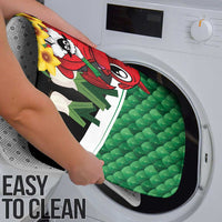 Saint David's Day Bathroom Set Green Welsh Dragon Daffodil Sheep Leak - Wonder Print Shop