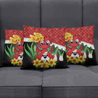 Saint David's Day Pillow Cover Red Welsh Dragon Daffodil Sheep Leak - Wonder Print Shop
