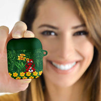 Saint David's Day AirPods Case Welsh Dragons Yellow Daffodils - Wonder Print Shop