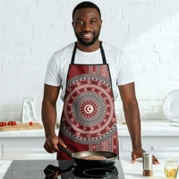 Tunisia Bakhnug Motif Apron Traditional Tunisian Embroidery Inspired - Wonder Print Shop