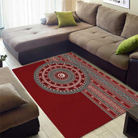 Tunisia Bakhnug Motif Area Rug Traditional Tunisian Embroidery Inspired - Wonder Print Shop