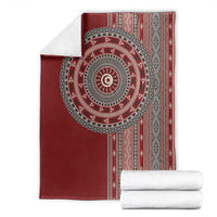 Tunisia Bakhnug Motif Blanket Traditional Tunisian Embroidery Inspired - Wonder Print Shop