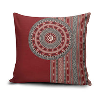 Tunisia Bakhnug Motif Pillow Cover Traditional Tunisian Embroidery Inspired - Wonder Print Shop