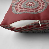 Tunisia Bakhnug Motif Pillow Cover Traditional Tunisian Embroidery Inspired - Wonder Print Shop