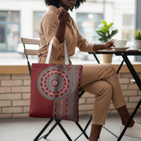 Tunisia Bakhnug Motif Tote Bag Traditional Tunisian Embroidery Inspired - Wonder Print Shop