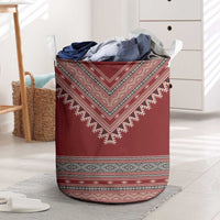 Tunisian Embroidery Pattern Laundry Basket - Wonder Print Shop
