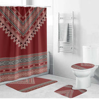 Tunisian Embroidery Pattern Bathroom Set - Wonder Print Shop