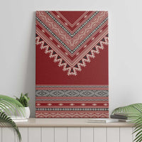 Tunisian Embroidery Pattern Canvas Wall Art - Wonder Print Shop