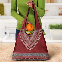 Tunisian Embroidery Pattern Grocery Bag - Wonder Print Shop