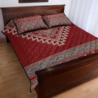 Tunisian Embroidery Pattern Quilt Bed Set - Wonder Print Shop
