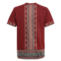 Tunisian Embroidery Pattern Rugby Jersey LT9