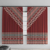Tunisian Embroidery Pattern Window Curtain - Wonder Print Shop