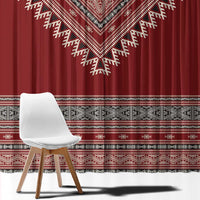 Tunisian Embroidery Pattern Window Curtain - Wonder Print Shop