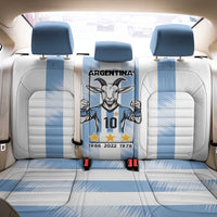 Blue Argentina 10 Goat Back Car Seat Cover History Champions World Cup