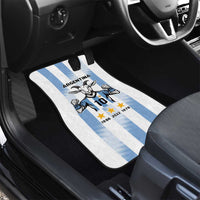 Blue Argentina 10 Goat Car Mats History Champions World Cup