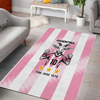 Pink Argentina 10 Goat Area Rug History Champions World Cup
