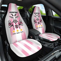 Pink Argentina 10 Goat Car Seat Cover History Champions World Cup