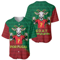 Portugal Seven Goat Flag Colors Baseball Jersey