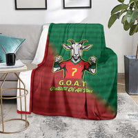 Portugal Seven Goat Flag Colors Blanket