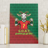 Portugal Seven Goat Flag Colors Canvas Wall Art