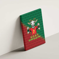 Portugal Seven Goat Flag Colors Canvas Wall Art