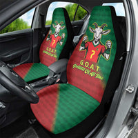 Portugal Seven Goat Flag Colors Car Seat Cover