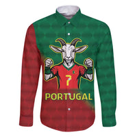 Portugal Seven Goat Flag Colors Family Matching Puletasi and Hawaiian Shirt