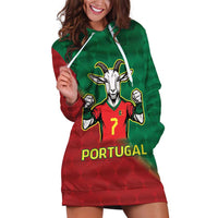 Portugal Seven Goat Flag Colors Hoodie Dress